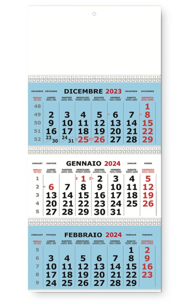 Calendario Ufficio V149-3S