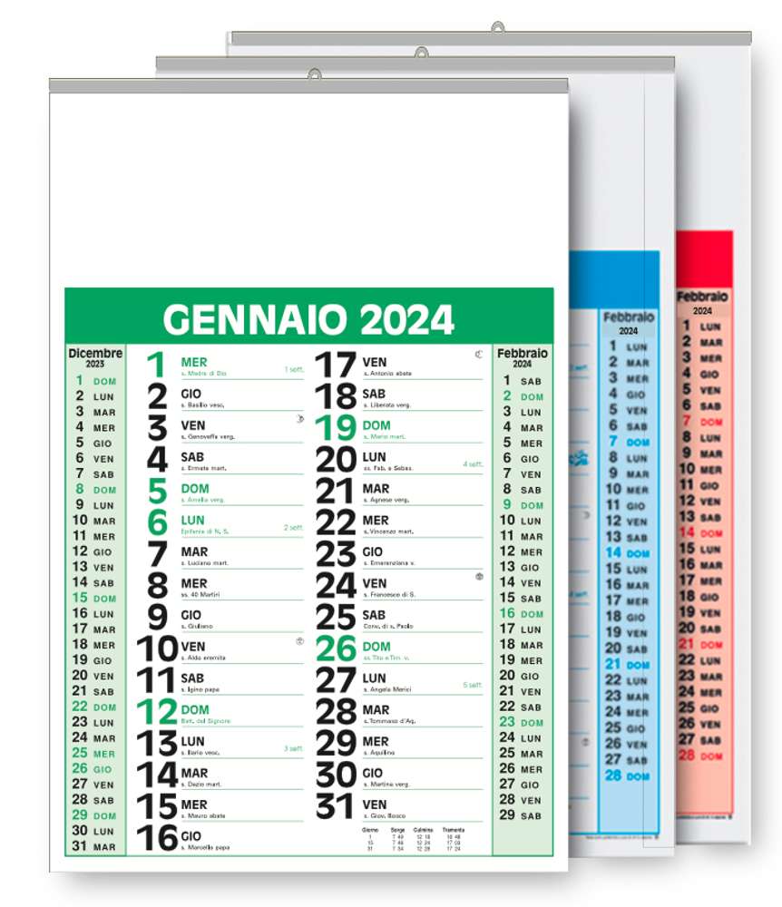 Calendario Ufficio V137