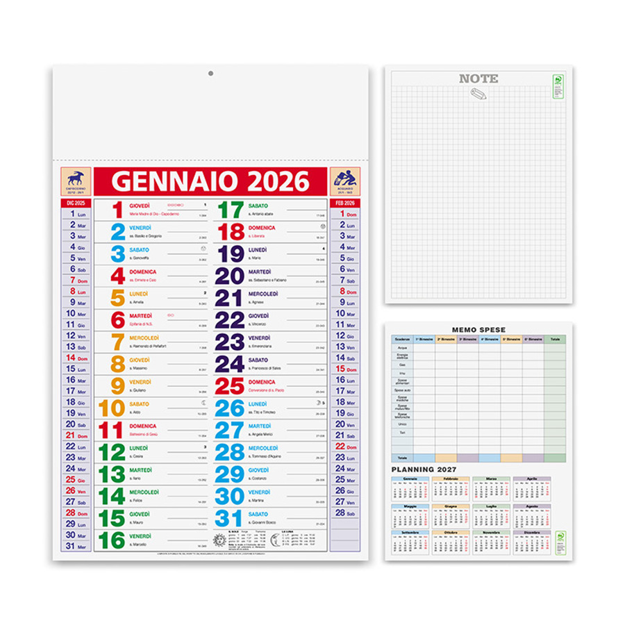 Calendario Ufficio MZPA600