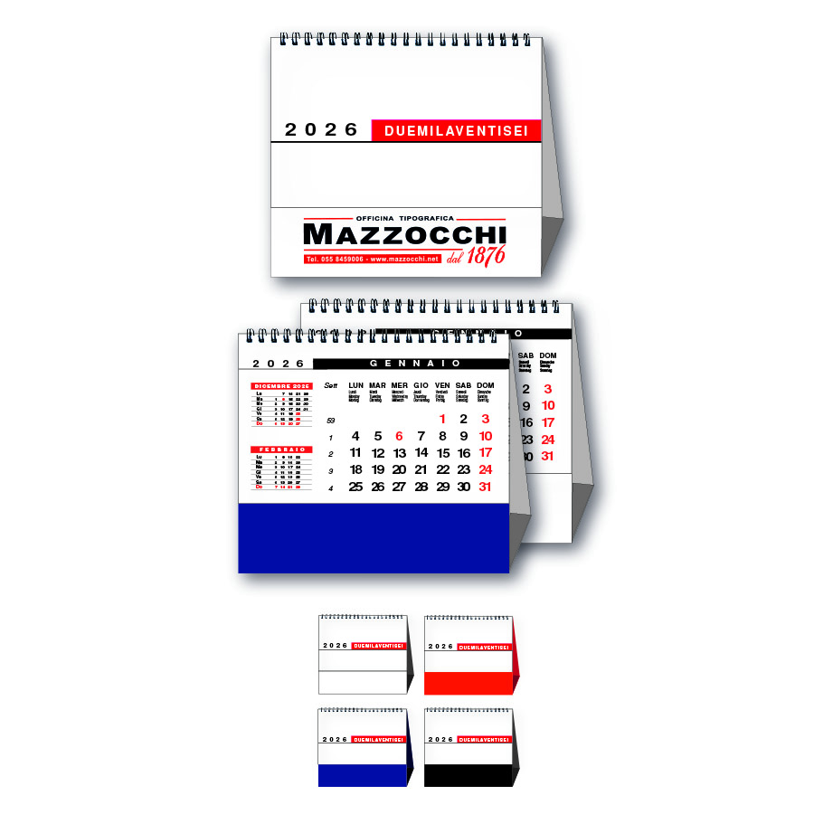 Calendario Ufficio SPIRALE-NOMALE