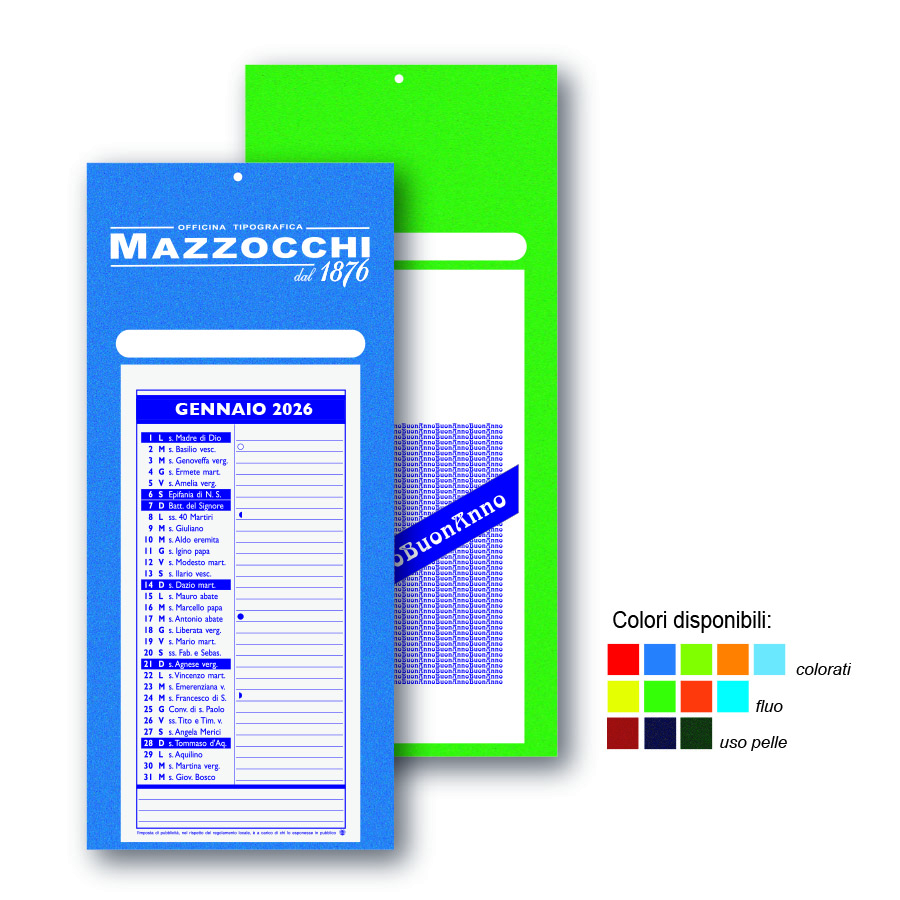 Calendario Ufficio W6