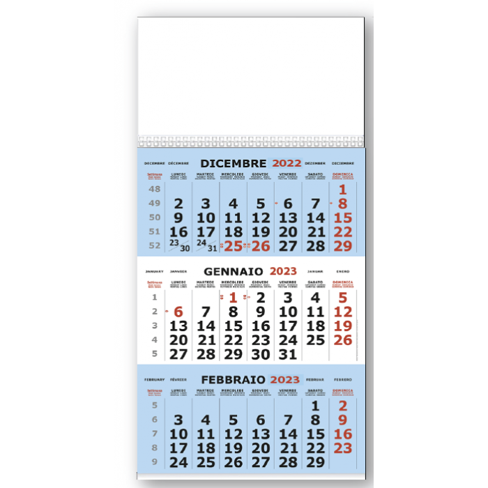 Calendario personalizzato modello V 149