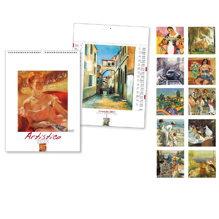 Calendario illustrato V-ARTISTICO
